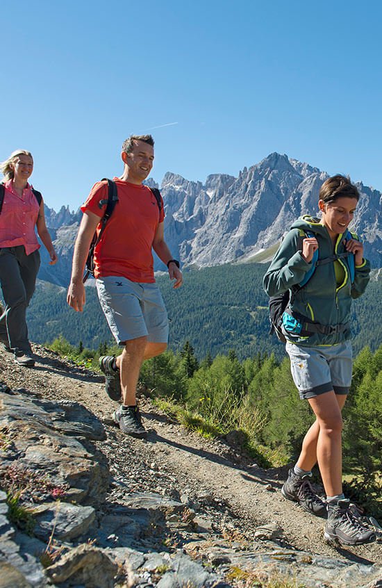 Excursions to the alpine heights of the Dolomites