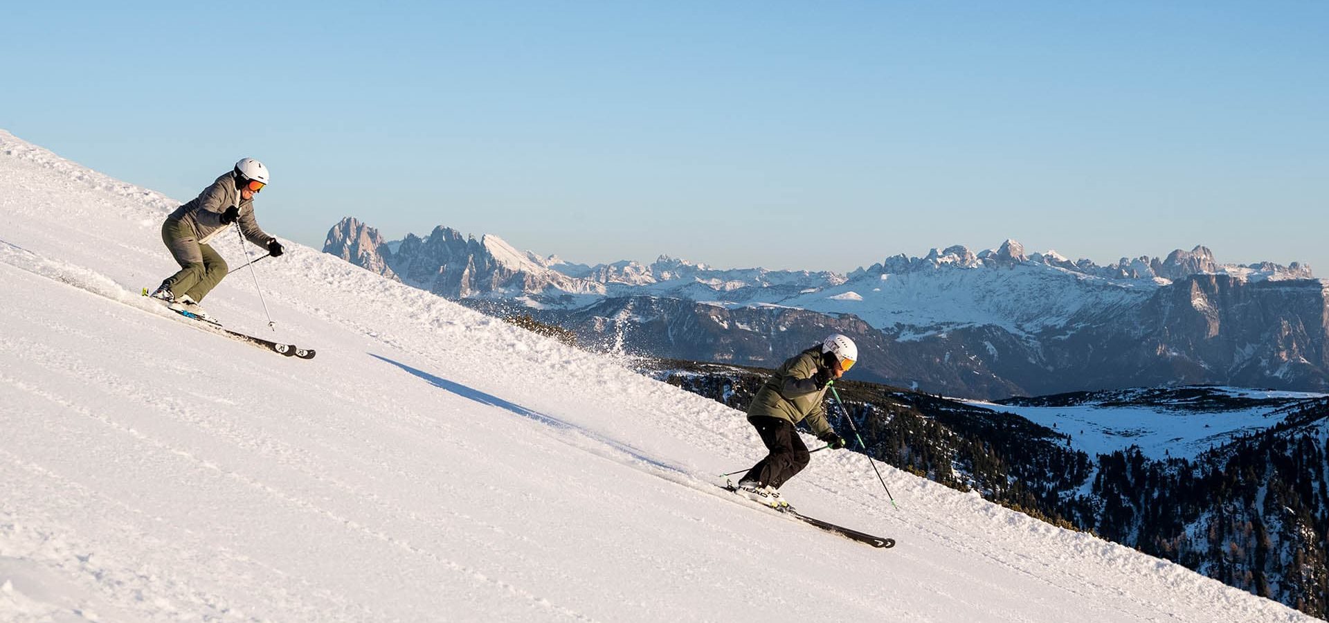 Winterurlaub Skifahren im Eisacktal Südtirol Dolomiten Pulverschnee Gasthof Anich in Natz (1)